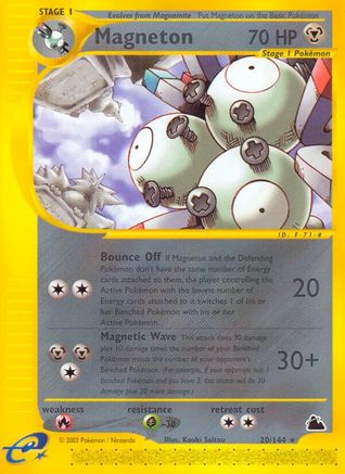 Magneton (20) (020) - S  - Rare