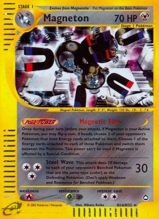 Magneton (H16) (H16) - A  - Holo Rare - Holofoil