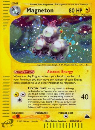Magneton (H18) (H18) - S  - Holo Rare - Holofoil