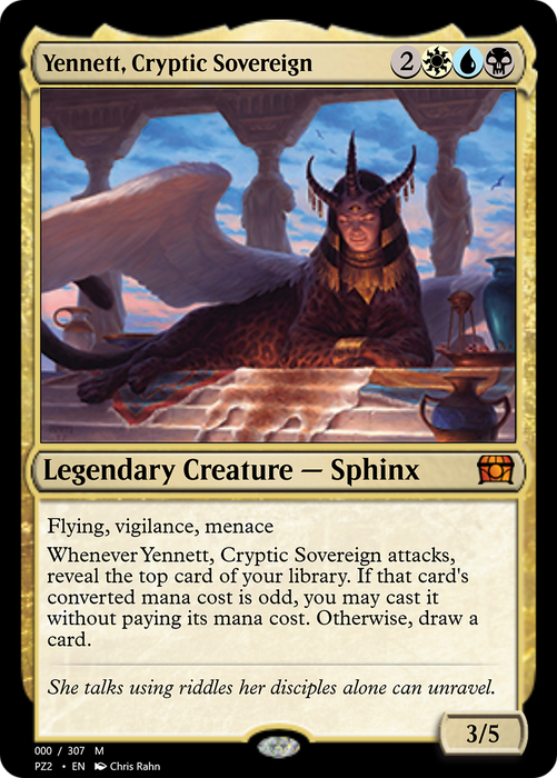 Yennett, Cryptic Sovereign (PZ2-70747) - mythic - Foil