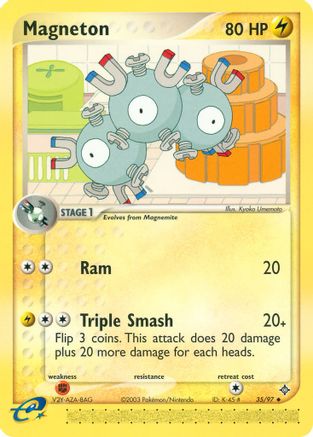 Magneton (035/97) - D  - Uncommon - Reverse Holofoil