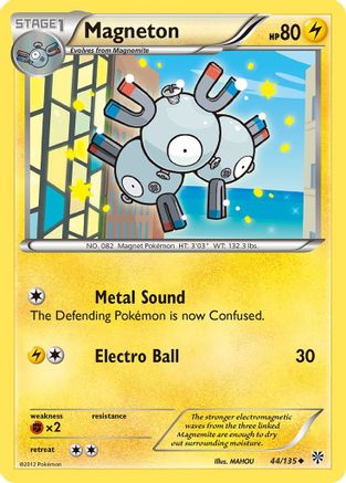Magneton (44) (044) - PS  - Uncommon - Reverse Holofoil
