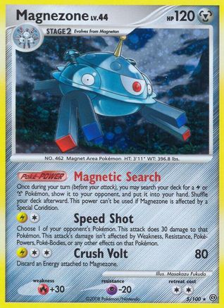 Magnezone (5) (005/100) - S  - Holo Rare - Holofoil