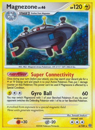 Magnezone (6) (006) - S  - Holo Rare - Reverse Holofoil