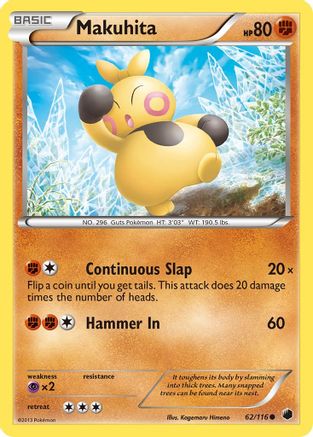 Makuhita (062) - PF  - Common - Reverse Holofoil