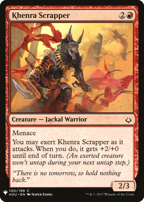 Khenra Scrapper (LIST-HOU-100) - common