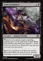 Grim Javelineer (DFT-089) - common
