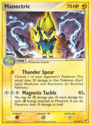 Manectric (038/107) - D  - Uncommon