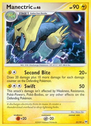 Manectric (22) (022) - A  - Rare