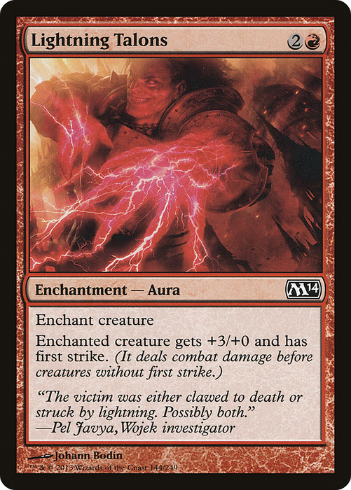 Lightning Talons (M14-144) - common - Foil