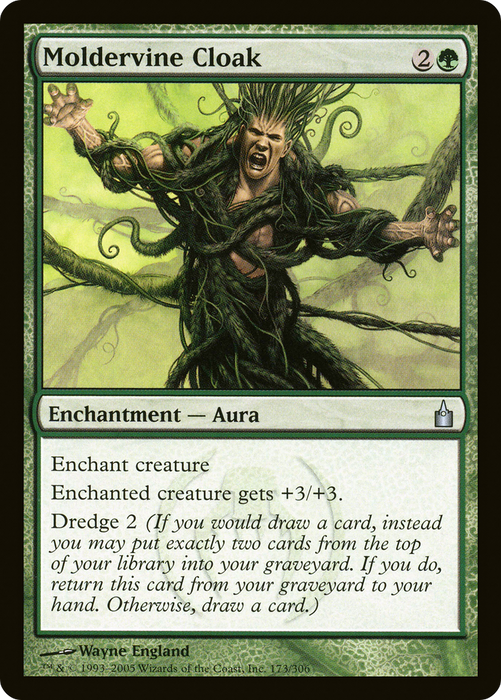 Moldervine Cloak (RAV-173) - uncommon - Foil