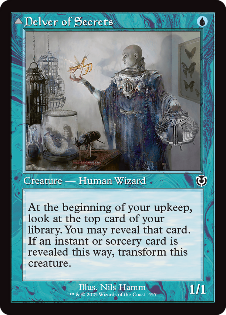 Delver of Secrets // Insectile Aberration (INR-457) - common - Foil