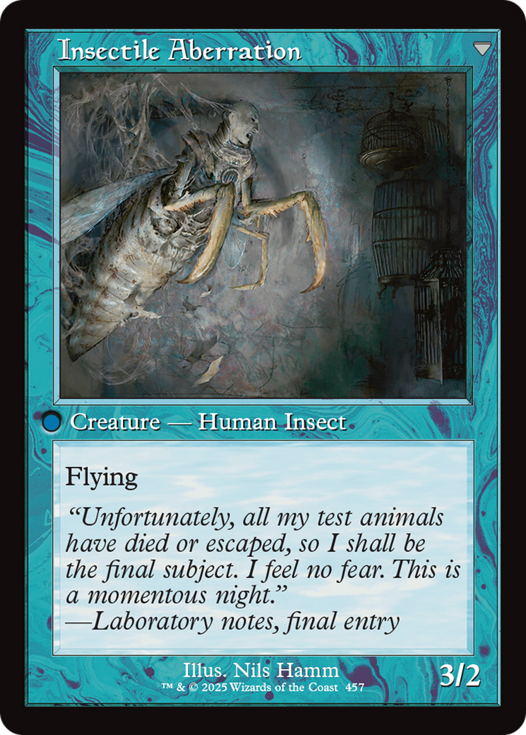 Delver of Secrets // Insectile Aberration (INR-457) - common - Foil