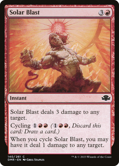 Solar Blast (DMR-140) - common