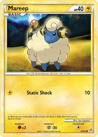 Mareep (063) - COL  - Common