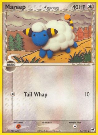 Mareep (Delta Species) (054/101) - DF  - Common - Reverse Holofoil