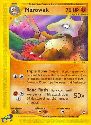 Marowak (054) - A  - Uncommon