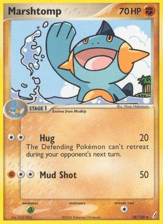 Marshtomp (038/100) - CG  - Uncommon - Reverse Holofoil