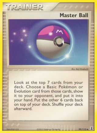 Master Ball (099/113) - DS  - Uncommon