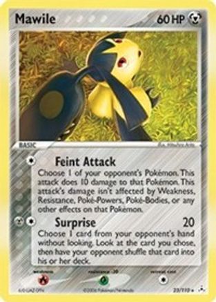 Mawile (023) - HP  - Rare - Reverse Holofoil