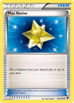 Max Revive (120/146) - XBS  - Uncommon - Reverse Holofoil