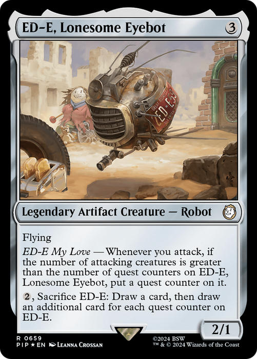 ED-E, Lonesome Eyebot (PIP-659) - rare - Foil