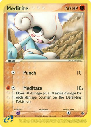 Meditite (037) - D  - Uncommon
