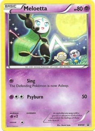 Meloetta (BW68) - BAWP  - Promo
