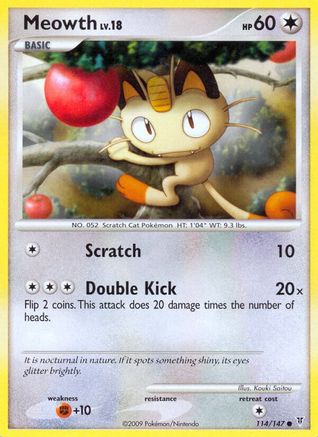 Meowth (114) - SV  - Common