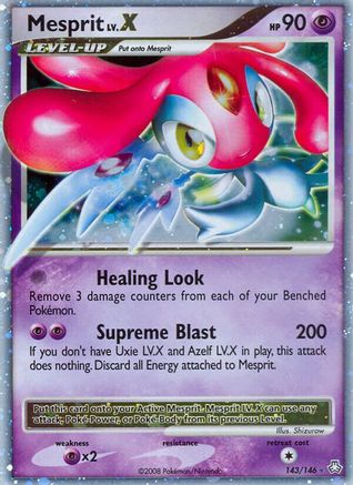 Mesprit LV.X (143) - LA  - Ultra Rare - Holofoil