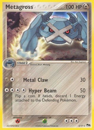 Metagross (002/017) - PS1  - Rare - Holofoil