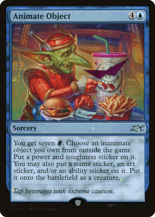 Animate Object (UNF-319) - uncommon - Foil