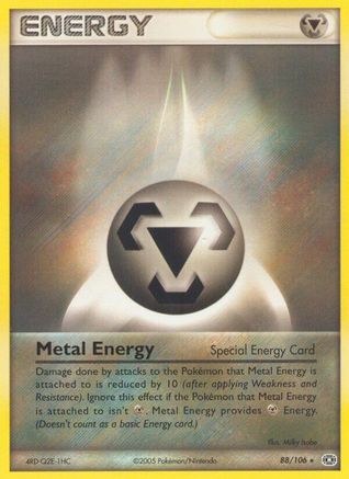 Metal Energy (Special) (088) - E  - Rare - Reverse Holofoil