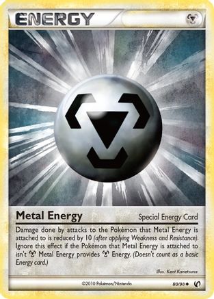 Metal Energy (Special) (080/90) - U  - Uncommon - Reverse Holofoil