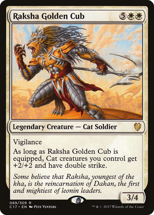 Raksha Golden Cub (C17-069) - rare