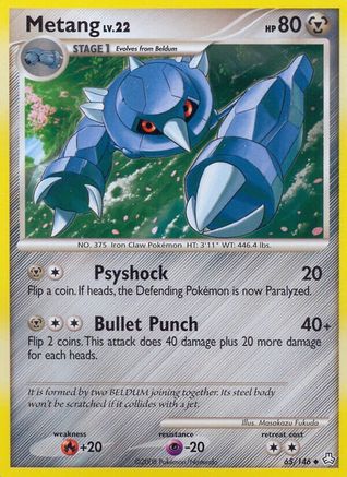 Metang (65) (065) - LA  - Uncommon - Reverse Holofoil