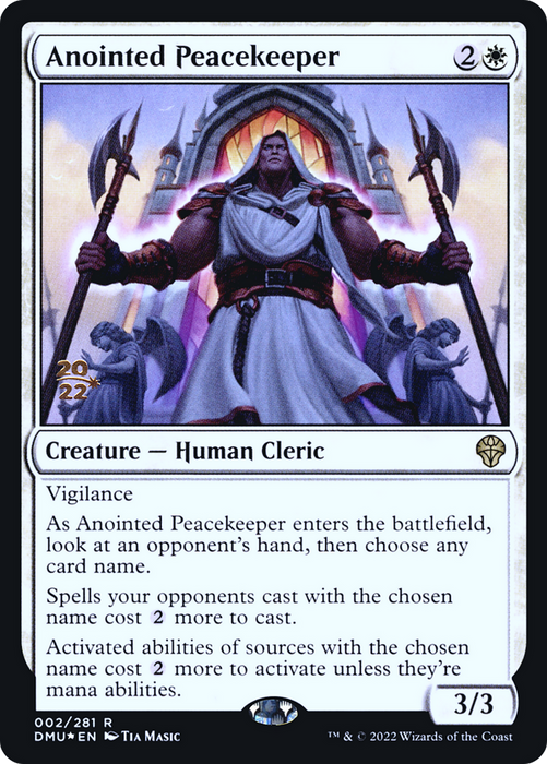 Anointed Peacekeeper (PRE-02S) - rare - Foil