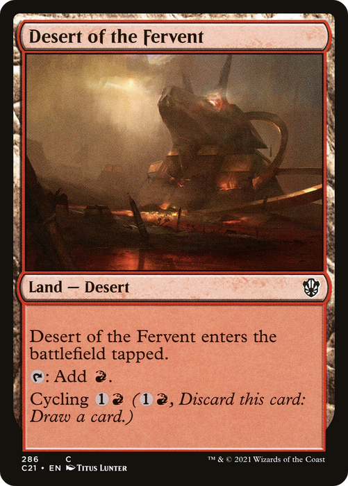 Desert of the Fervent (C21-286) - common