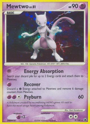 Mewtwo (009) - MD  - Holo Rare - Holofoil