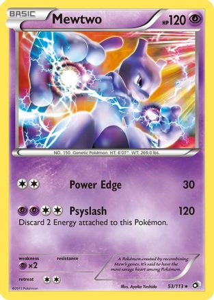 Mewtwo (053/113) - LT  - Holo Rare - Holofoil