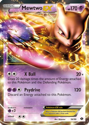 Mewtwo EX (054/99) - ND  - Ultra Rare - Holofoil