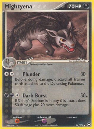 Mightyena (018) - PK  - Rare