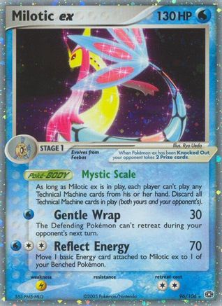Milotic ex (096) - E  - Ultra Rare