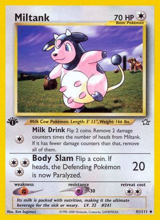 Miltank (041/111) - NG  - Uncommon - 1st Edition