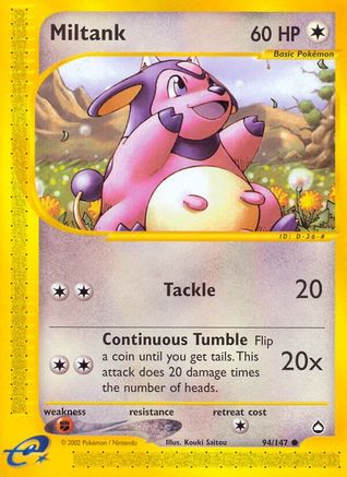 Miltank (094/147) - A  - Common - Reverse Holofoil