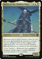 Sefris of the Hidden Ways (AFC-003) - mythic - Etched Foil
