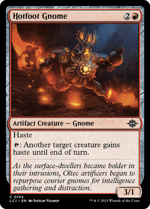 Hotfoot Gnome (LCI-154) - common - Foil
