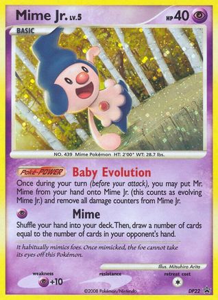 Mime Jr. (DP22) - DAPP  - Promo - Holofoil