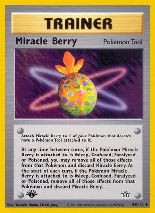 Miracle Berry (094/111) - NG  - Uncommon - 1st Edition