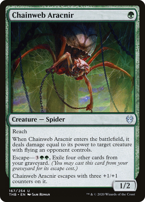 Chainweb Aracnir (THB-167) - uncommon - Foil